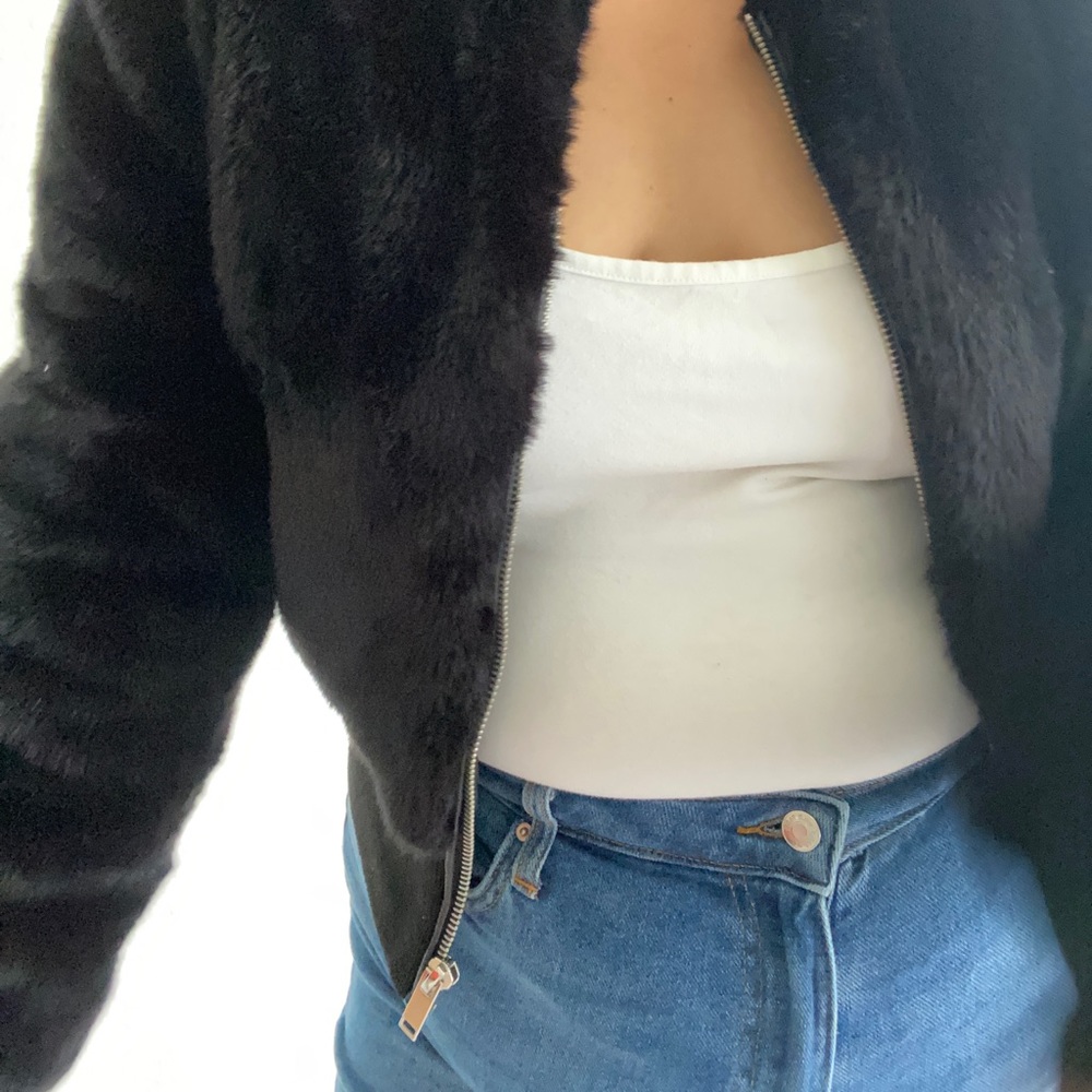 Faux Fur Jacket - Picture 3 of 5